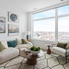 living room with bright windows