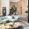 a lobby with lots of natural lighting