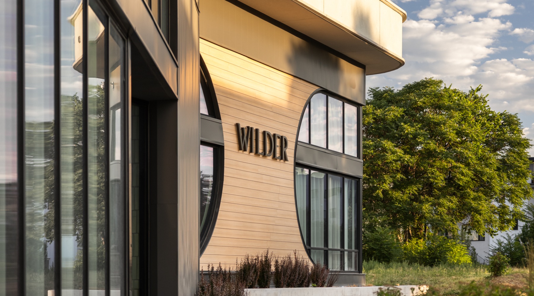 Wilder sign at the front of the apartment complex in Denver, CO. Wilder sign at the front of the apartment complex in Denver, CO.