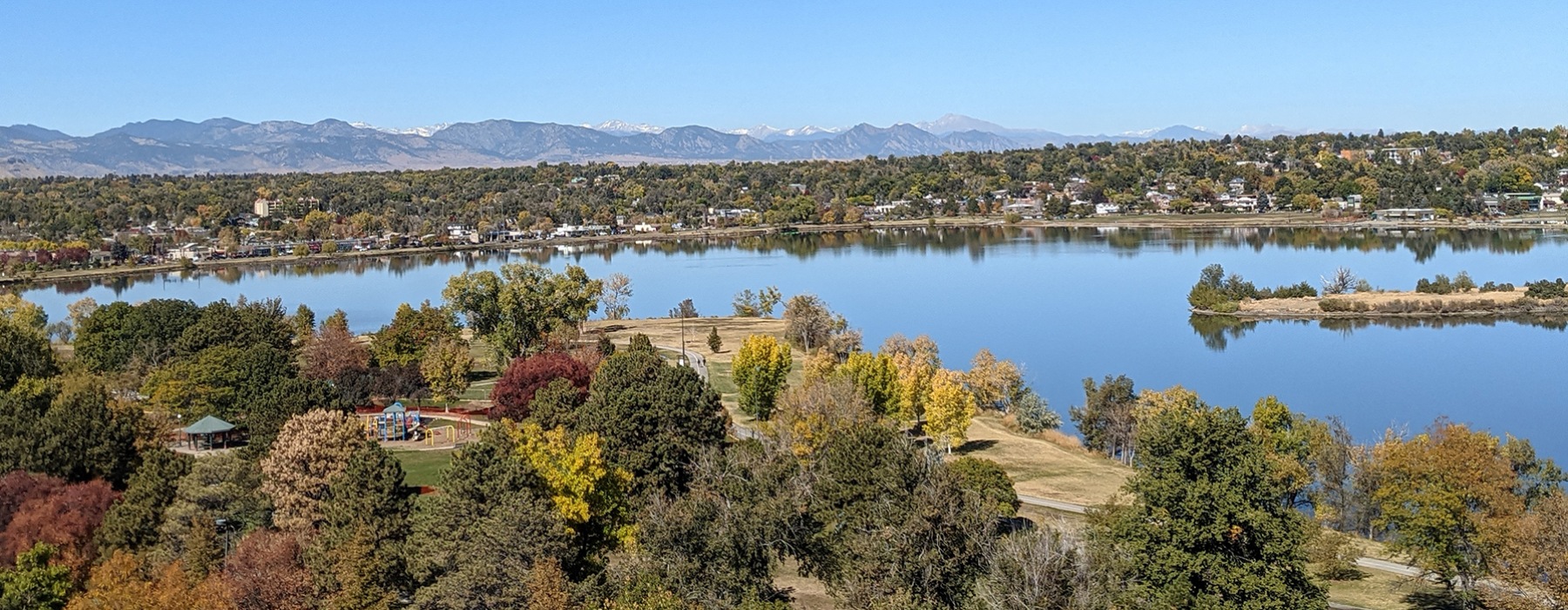 view of sloans lake park